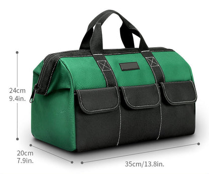 Heavy Duty Tool Bag-Large Capacity Wear Resistant Organizer for Portable Storage and Easy Tool Management