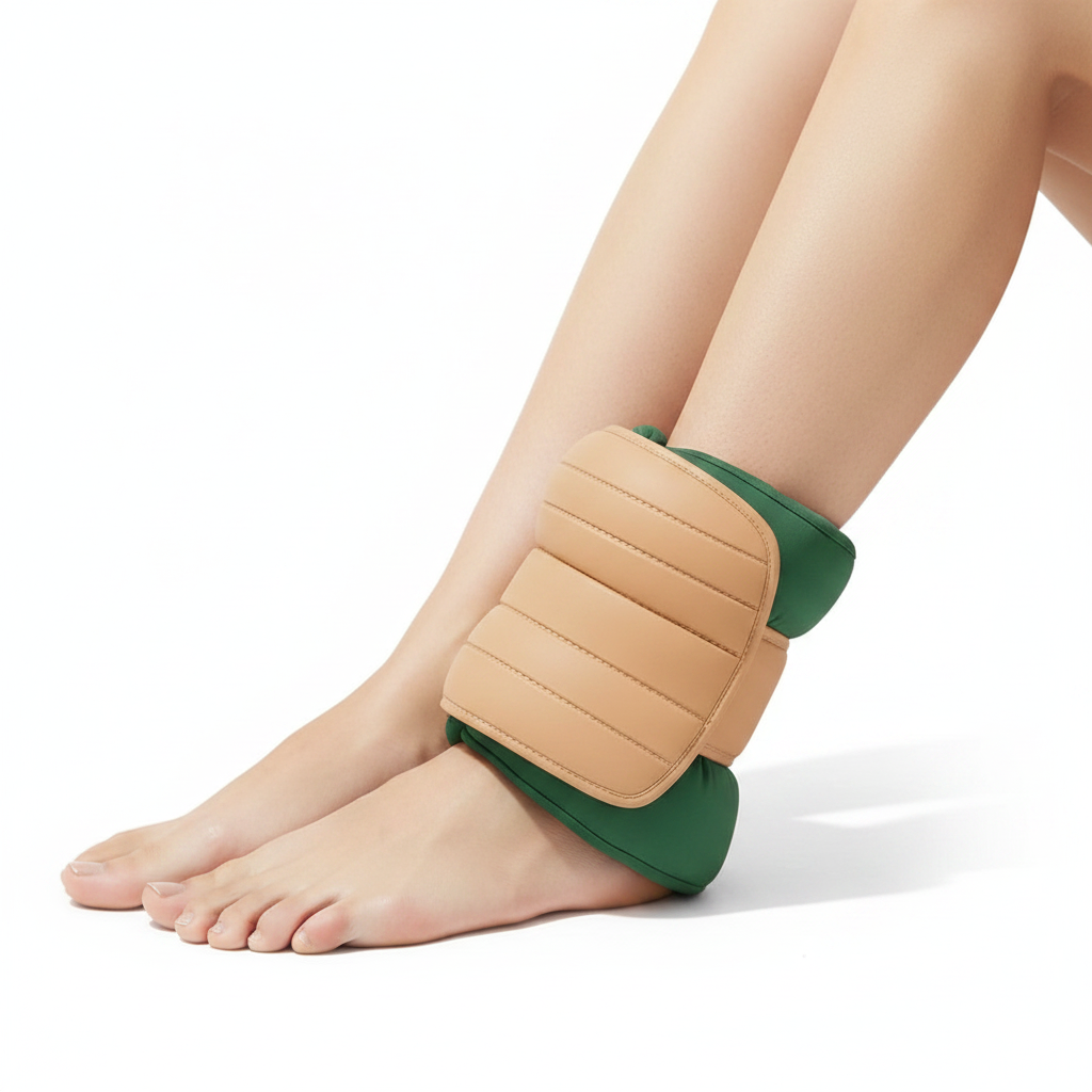 Heel Elevation Protector Pillow – Egg-Crate Foam Ankle Cushion for Pressure Relief, Bed Comfort and Supportive Positioning for Limited-Mobility Users