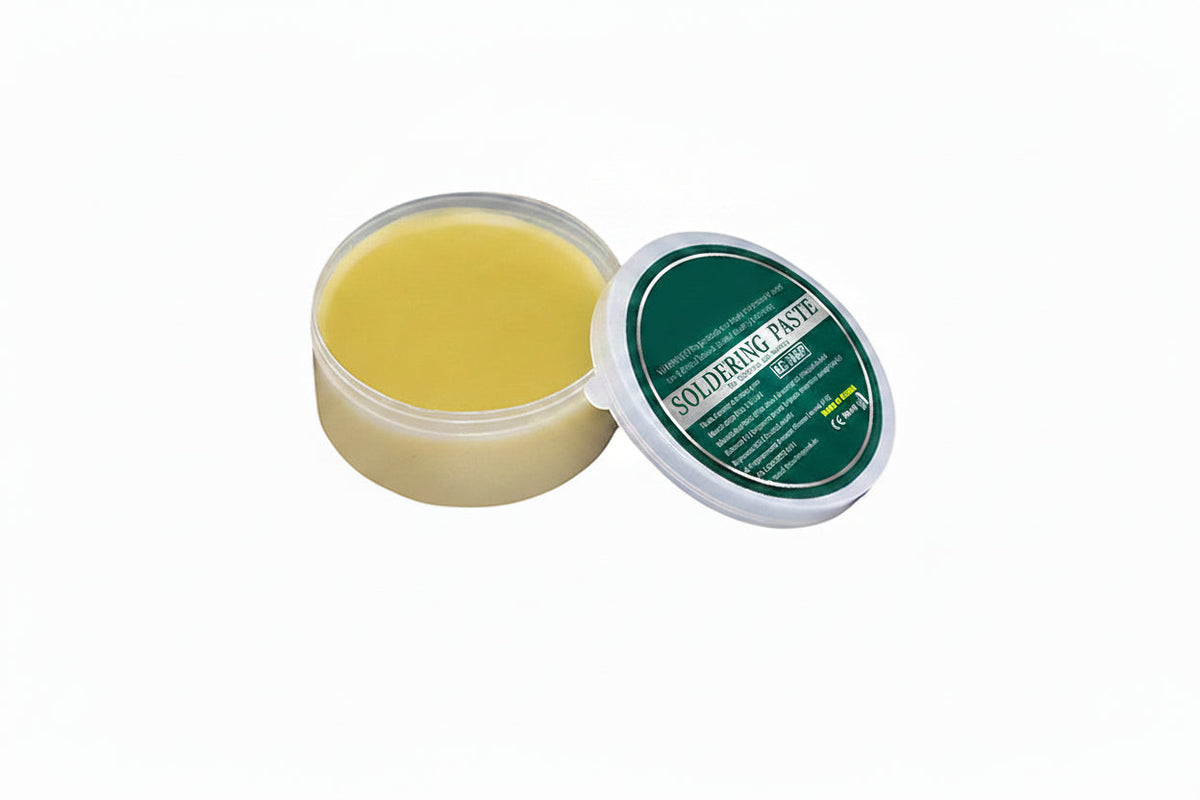 Lead-Free Welding Flux Paste – Soldering Tin Repair Oil for Electronics, Metalwork and DIY Welding Projects with Smooth Reliable Application
