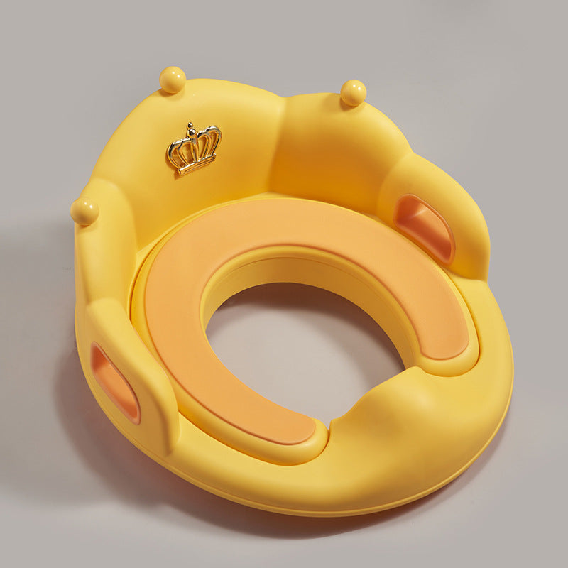Portable Toddler Toilet Seat - Crown Design Potty Training Cushion for Safe Travel and Comfortable Toilet Learning
