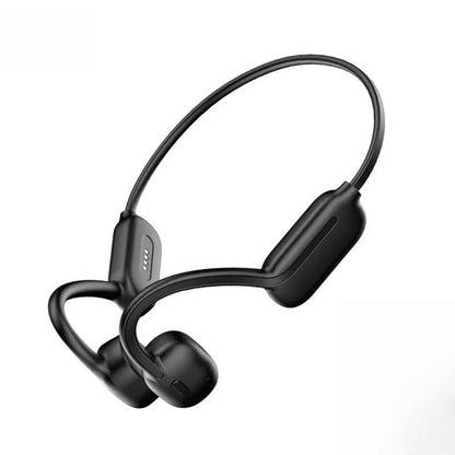 AI Bone Conduction Earphones – 32GB IPX8 Waterproof Bluetooth Headset with Built-In Microphone for Swimming, Running and Outdoor Sports