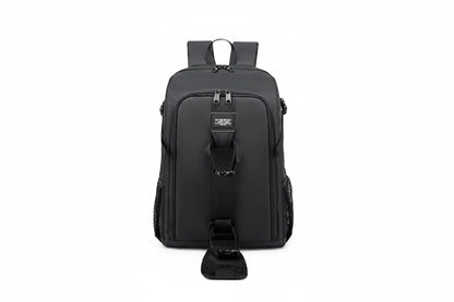 Waterproof Photography Backpack-Large Capacity DSLR Camera Bag with Tripod Holder for Travel Photography and Outdoor Adventures