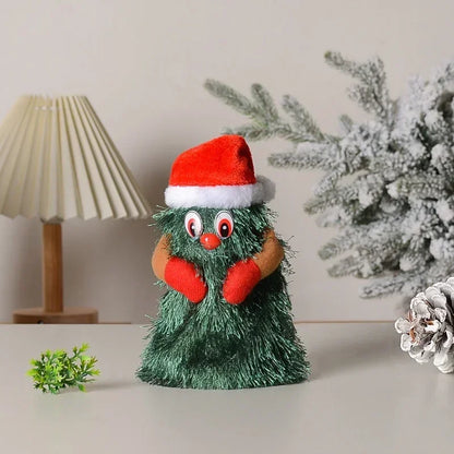 Dancing Christmas Tree Santa Toy – Musical Electric Holiday Figure with Singing, Dancing and Interactive Christmas Entertainment