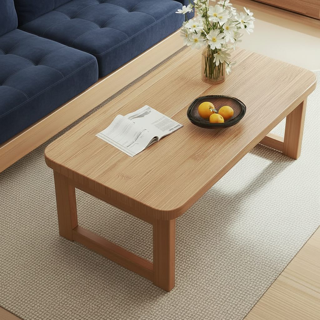 Folding End Table – Multifunction Small Side Coffee Table for Living Room, Bedroom, Balcony and Space Saving Furniture