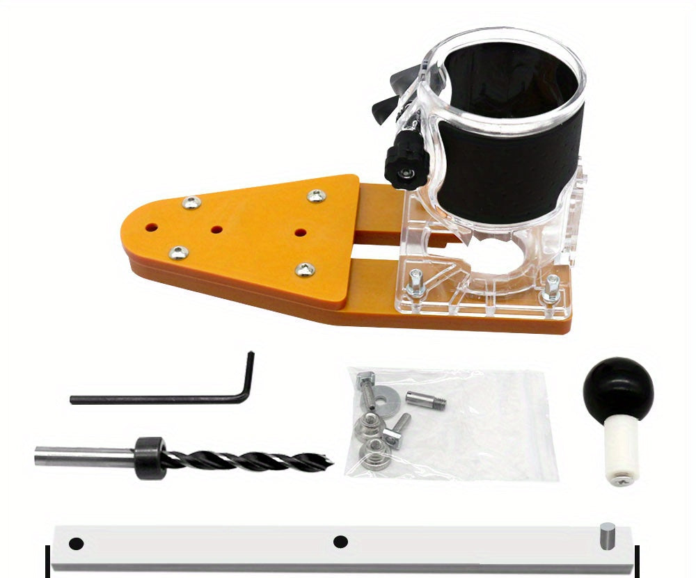Router Circle Cutter Jig – Adjustable Wood Router Circle Cutting Guide for Milling, Slotting and Perfect Circles up to 14.17 Inches.