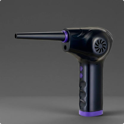 USB Wireless Dust Gun – Portable High-Speed Air Duster for Cleaning Electronics, Keyboards, Computers, Car Interiors and Hard-to-Reach Areas
