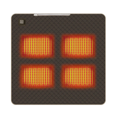 Outdoor Heated Sleeping Mat - USB Powered Camping Heating Pad with Adjustable Temperature and Multiple Heating Zones