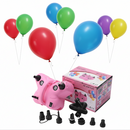 Portable Electric Balloon Pump – Dual Nozzle High Power Inflator for Party Balloons, Decorations and Event Planning