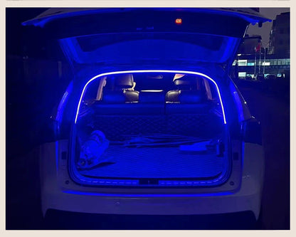 LED Car Trunk Light Strip - Automatic Sensor Tailgate Lighting for Interior Decoration, Enhanced Visibility and Stylish Ambience