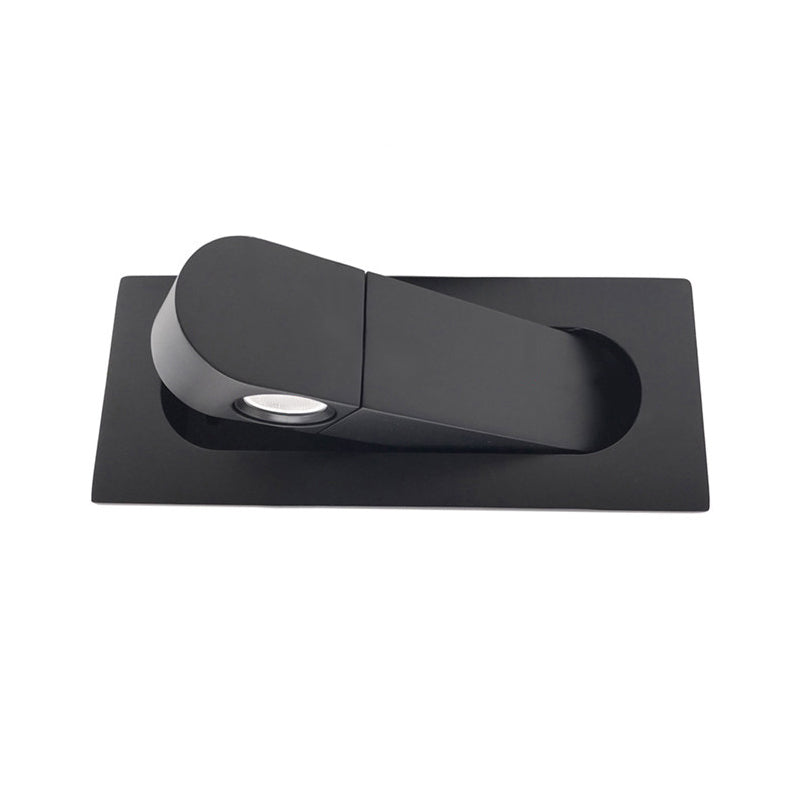 Modern LED Wall Light – Adjustable Recessed Indoor Lamp for Bedroom Bedside Reading, Hotels and Contemporary Home Interior Lighting