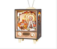 Retro TV Ferris Wheel Music Box