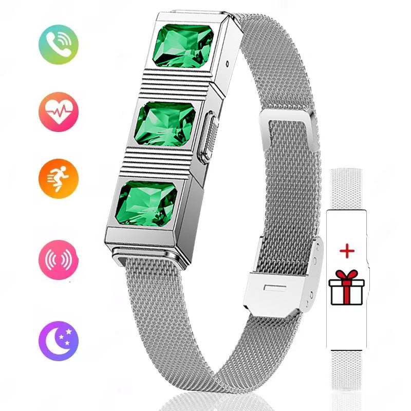 Smart Fitness Bracelet – Waterproof Activity Tracker with Call Reminders, Heart Rate Monitoring and Sports Tracking for Men and Women