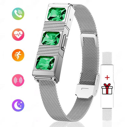 Smart Fitness Bracelet – Waterproof Activity Tracker with Call Reminders, Heart Rate Monitoring and Sports Tracking for Men and Women