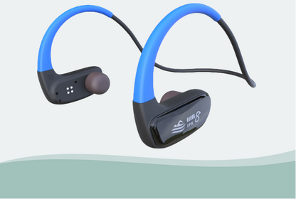 Bone Conduction Swimming Headphones – IPX8 Waterproof Bluetooth 5.3 Sports Headset with Built-In MP3 Player for Training and Swimming