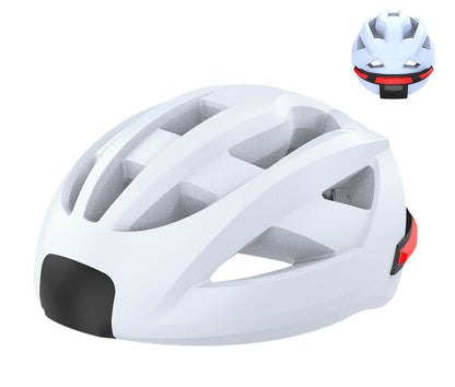 Bluetooth Smart Cycling Helmet – Waterproof Bike Helmet with Built-In Music, Safety Lights and Breathable Unisex Racing Design for Outdoor Riding