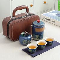 Tea Set Blue