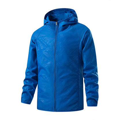 Waterproof Hiking Jacket - Lightweight Windproof Outdoor Raincoat for Men and Women, Camping, Climbing and Travel Adventures