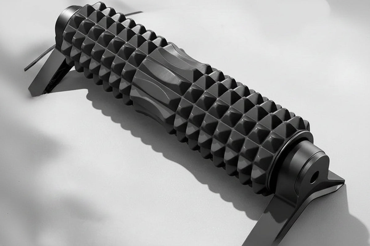 Spiked Foam Massage Roller – Deep-Tissue Muscle Relaxation Tool for Legs, Back and Recovery, Ideal for Fitness, Stretching and Home Massage