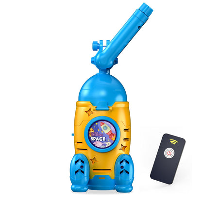 Automatic Bubble Machine Gun – Handheld Remote-Controlled Toy with Lights for Kids Outdoor Play, Birthday Parties and Summer Fun
