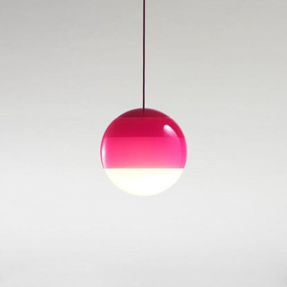 Nordic Rainbow Glass Pendant Light – Modern Minimalist Hanging Ceiling Lamp for Bedroom, Restaurant, Kitchen Island and Home Décor.