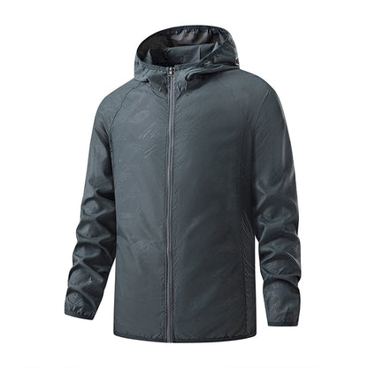 Waterproof Hiking Jacket - Lightweight Windproof Outdoor Raincoat for Men and Women, Camping, Climbing and Travel Adventures