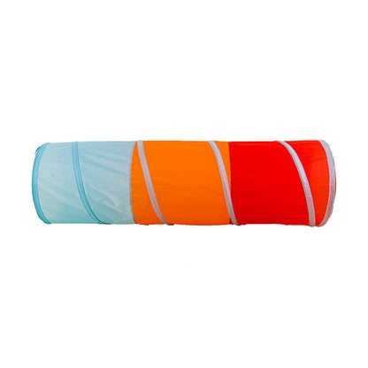 Kids Pop-Up Play Tent Set - Portable Crawling Tunnel and Ball Pool Playhouse for Indoor Outdoor Educational Fun