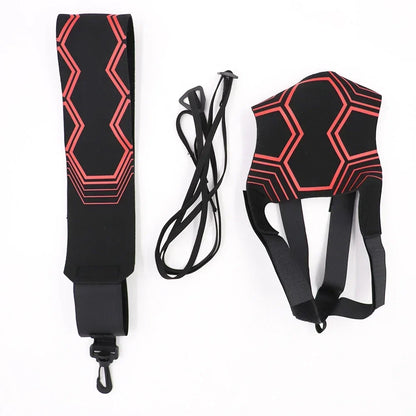 Soccer Kick Trainer Belt – Adjustable Solo Football Training Aid for Kids and Adults to Improve Passing and Ball Control