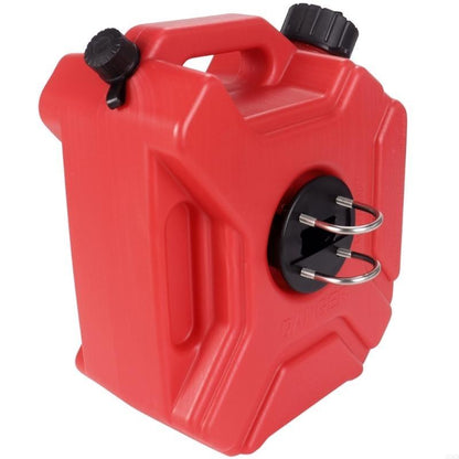 Portable Fuel Storage Can – Lockable Plastic Petrol and Diesel Tank for Emergency Backup, SUVs, Motorcycles, Outdoor Travel and Utility Use