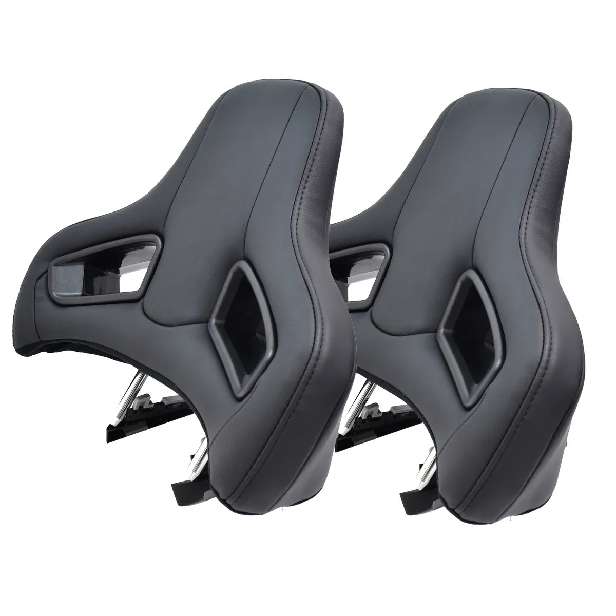 Premium Leather Racing Headrest – High-Quality Automotive Neck Support Cushion for Vehicle Seats, Driving Comfort and Sporty Interior Styling