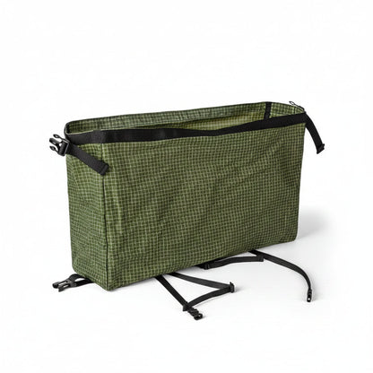 Ultralight Dyneema Backpack Pouch – Waterproof Top-Lid Expansion Bag for Hiking and Mountaineering with Multifunction External Gear Storage