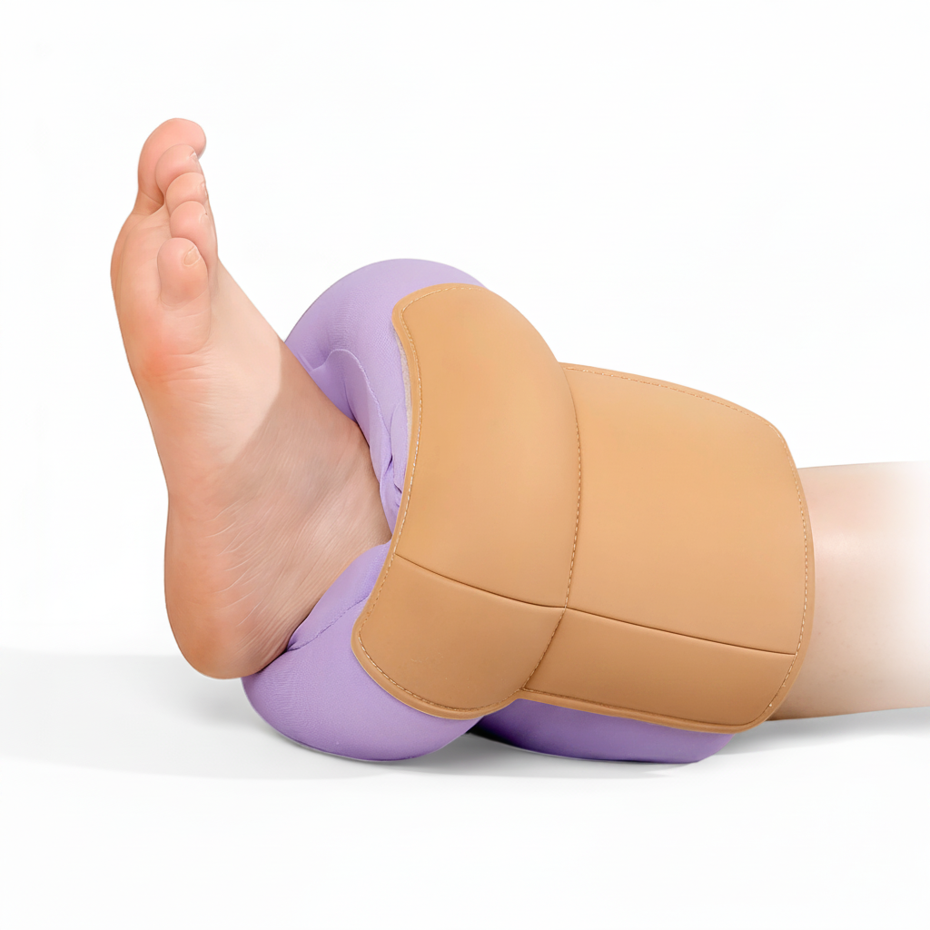 Heel Elevation Protector Pillow – Egg-Crate Foam Ankle Cushion for Pressure Relief, Bed Comfort and Supportive Positioning for Limited-Mobility Users