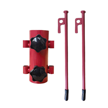 Adjustable Tent Canopy Pole Holder – Reinforced Camping Awning Support Tube with Windproof Stakes for Outdoor Shelter Stability