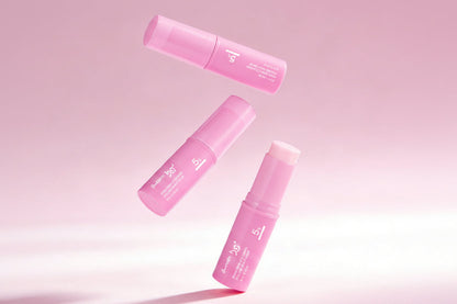 Pink Collagen Multi Balm Stick – Deep Hydrating Facial Moisturizer for Brightening, Plumping, Smoothing and Everyday Korean Skincare