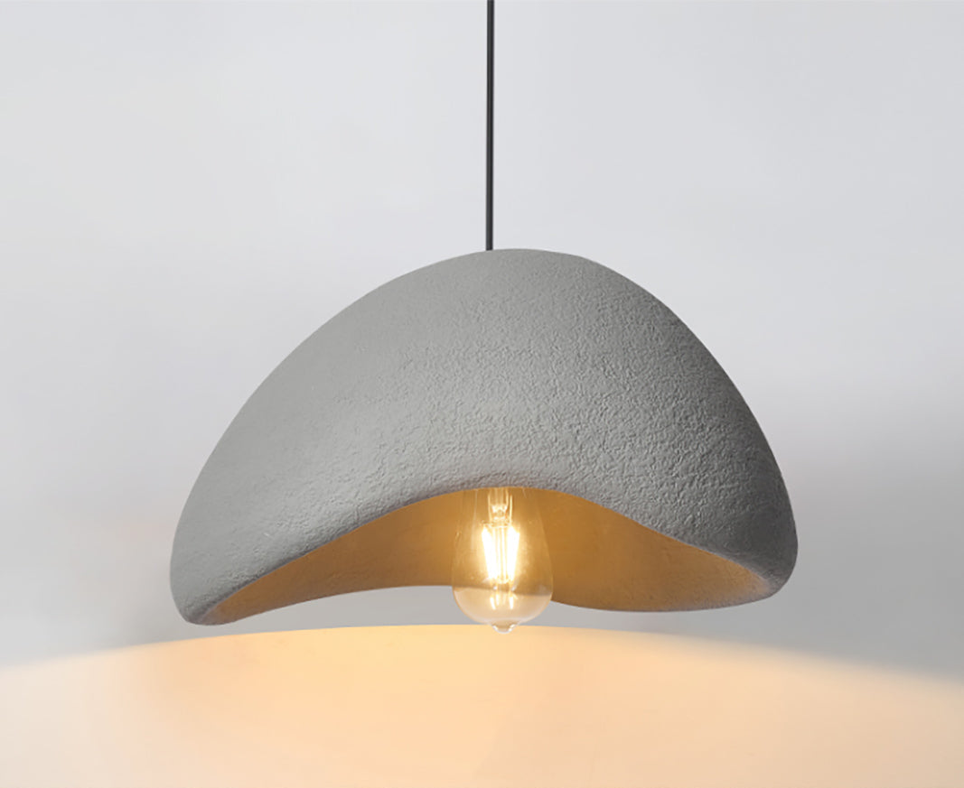 Japanese Wabi Sabi LED Chandelier-Modern Pendant Light for Dining Rooms Bedrooms and Designer Interior Decor