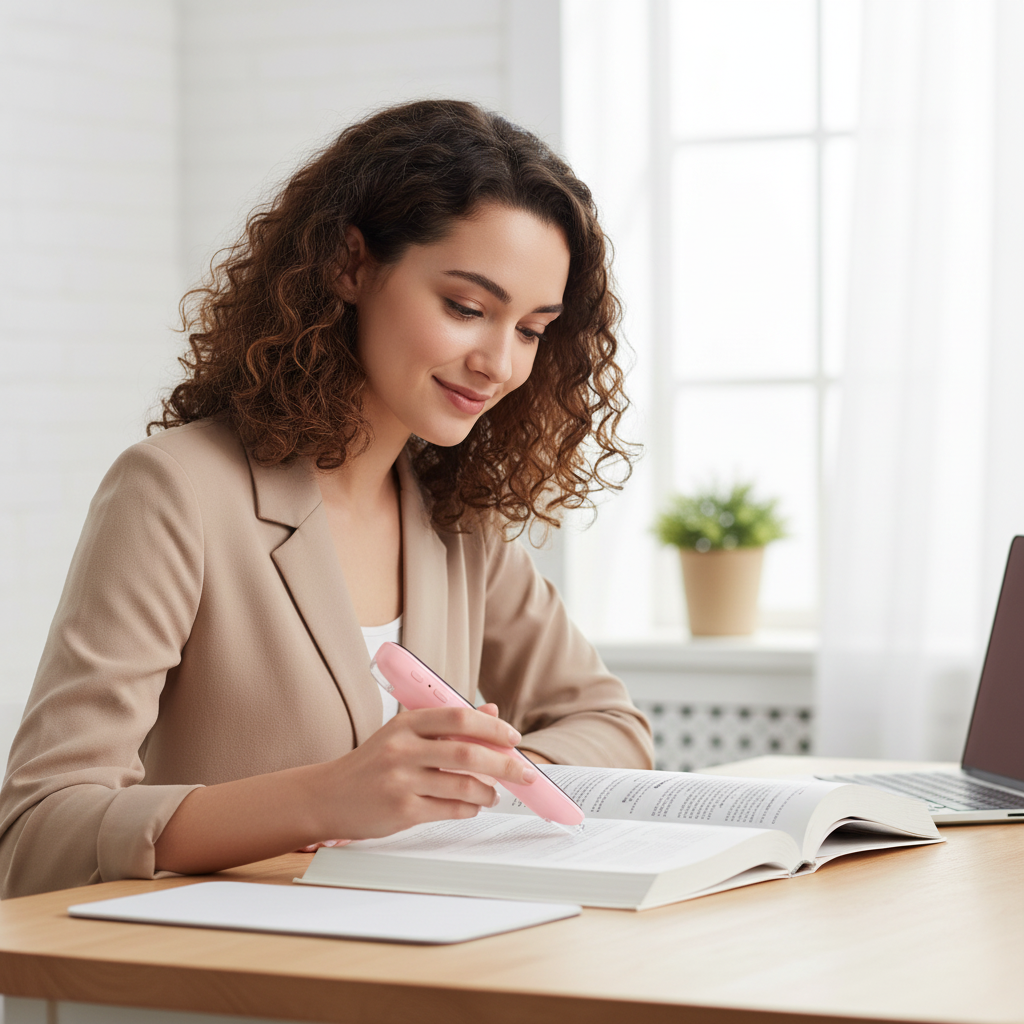 Offline Translation Pen – Intelligent Scanning Dictionary with 123-Language Translation and Point-Reading Features for Students, Teachers and Travelers