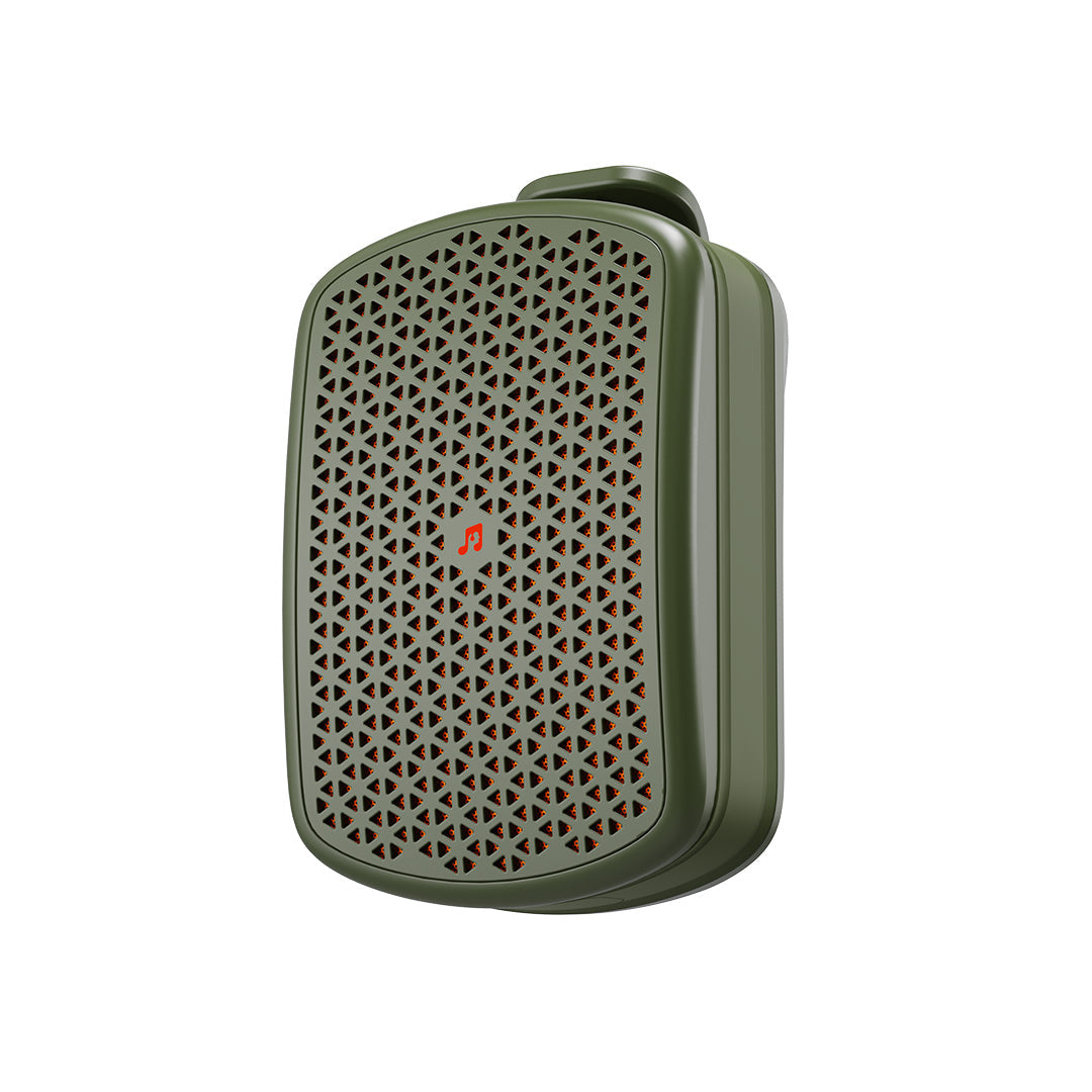 Magnetic Clip On Bluetooth Speaker – Waterproof Portable Mini Speaker with Heavy Bass, TWS Stereo and Outdoor Adventure Ready Design