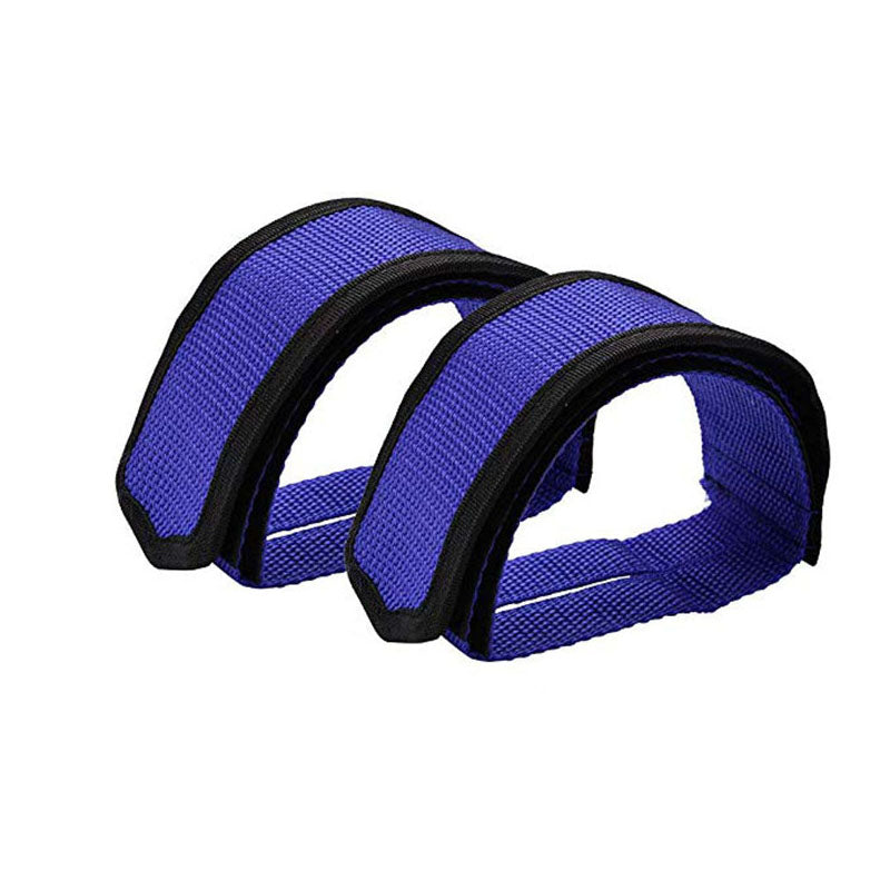Nylon Bicycle Pedal Straps Toe Clip Set – Adjustable Cycling Foot Straps for MTB Fixed Gear Road Bike Secure Riding Support.