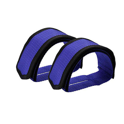 Nylon Bicycle Pedal Straps Toe Clip Set – Adjustable Cycling Foot Straps for MTB Fixed Gear Road Bike Secure Riding Support.