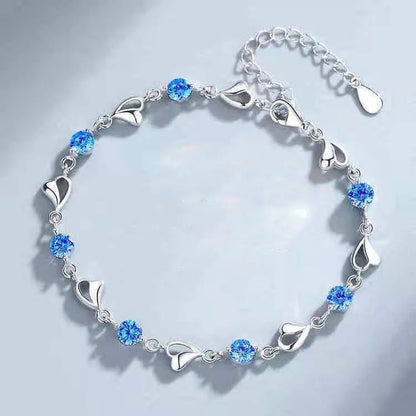 Sterling Silver Lucky Bead Bracelet – 925 Luxury Multi-Layer Charm Jewelry with Elegant Design for Women, Parties, Anniversaries and Gifts