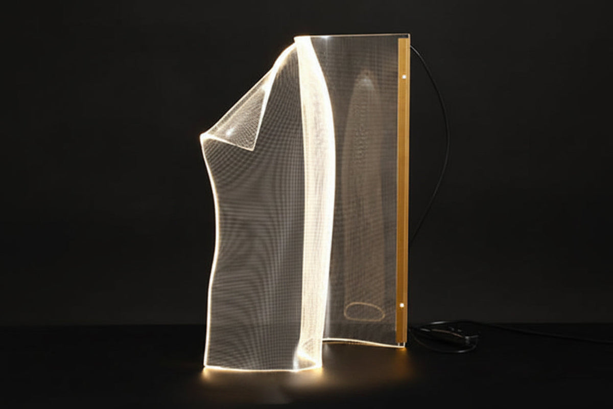 Modern Aluminum Acrylic LED Pendant Light – Designer Hanging Lamp for Dining Room, Foyer and Stylish Interior Decoration