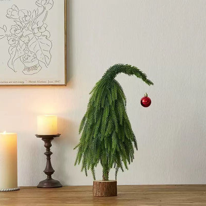 Mini Christmas Tree Decoration – Customizable PVC Desktop Tree for Indoor Parties, Office Desks and Holiday Home Decor
