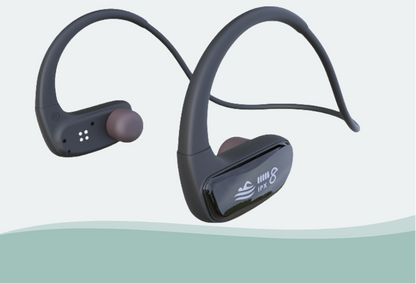 Bone Conduction Swimming Headphones – IPX8 Waterproof Bluetooth 5.3 Sports Headset with Built-In MP3 Player for Training and Swimming