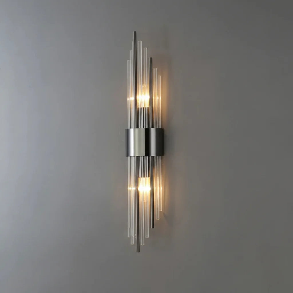 Luxury LED Wall Sconce – Modern Gold Indoor Wall Lamp for Living Room, Bedroom, Staircase and Designer Interiors