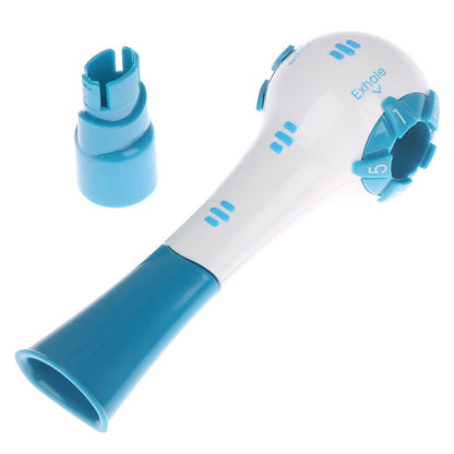 Adjustable Breathing Trainer – Lung Expansion Exercise Device for Respiratory Strength, Running Endurance and Core Training