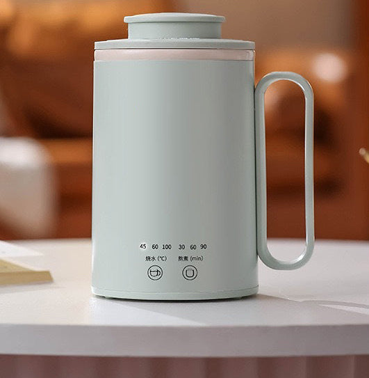 Portable Travel Electric Kettle – 400ml Thermal Water Boiler for Tea, Coffee, Milk and Instant Meals Anywhere