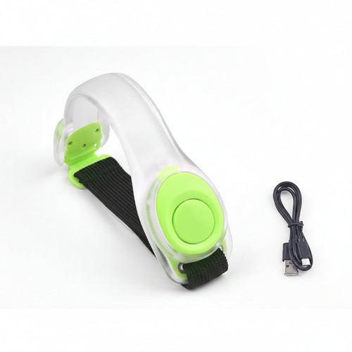 LED Running Armband – Light Up Reflective Sports Bracelet for Night Running, Cycling, Walking and Outdoor Safety Visibility