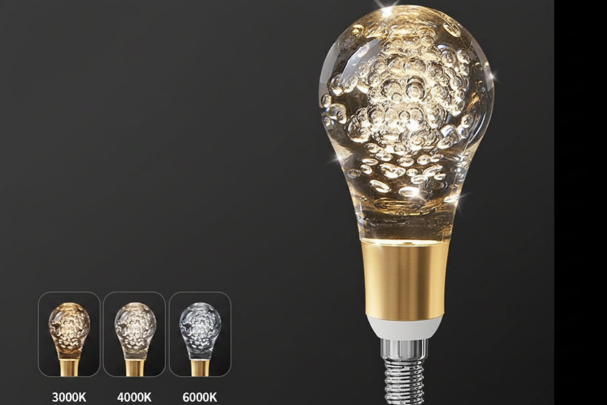 Crystal LED Mini Chandelier – Acrylic E27 E14 Pendant Light for Bedroom, Kitchen and Elegant Interior Decoration