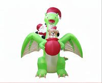 Santa Riding