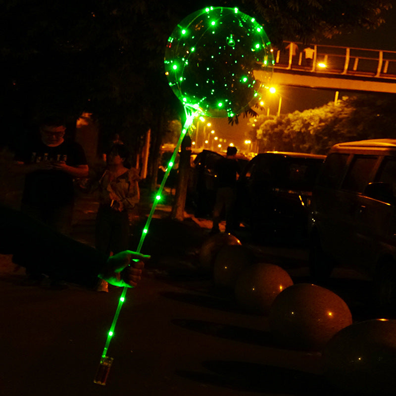 LED BoBo Balloon Set – Light Up Bubble Balloons with Flashing Handles for Christmas Parties, Birthdays and Event Decorations