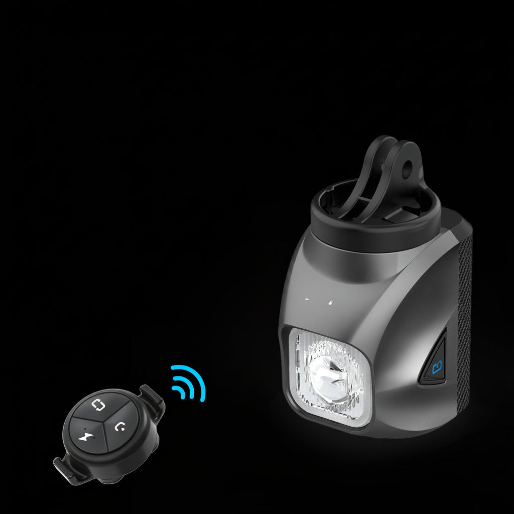 Rechargeable Bicycle Headlight – 1900LM USB Bike Front Light with Power Bank Function for Safe Night Cycling